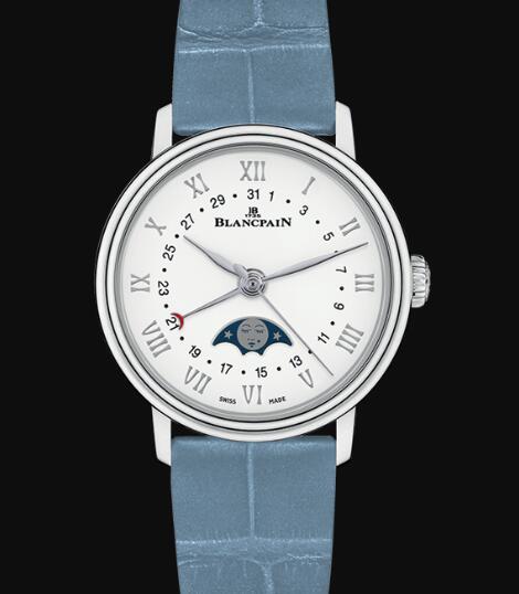 Blancpain Villeret Watch Review Quantième Phases de Lune Replica Watch 6106 1127 95A